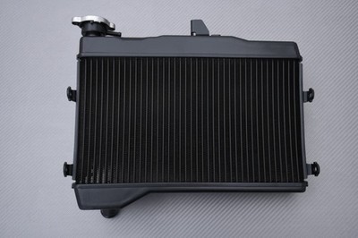 Black Replacement Water Radiator Type Originl For YAMAHA MT07 MT-07 2014-2017
