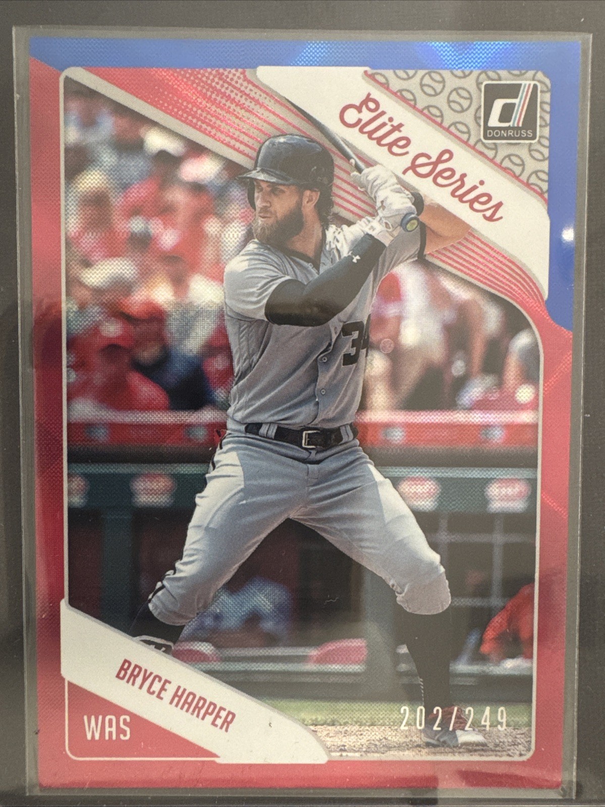2018 Panini Donruss - Elite Series Bryce Harper #ES3 Blue /249