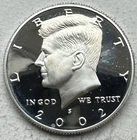 2002-S Kennedy Half Dollar Proof 90% Silver-INV#8852