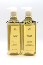 BATH  BODY WORKS / KITCHEN LEMON / GEL HAND SOAP / 8 FL OZ EACH / 2 PACK