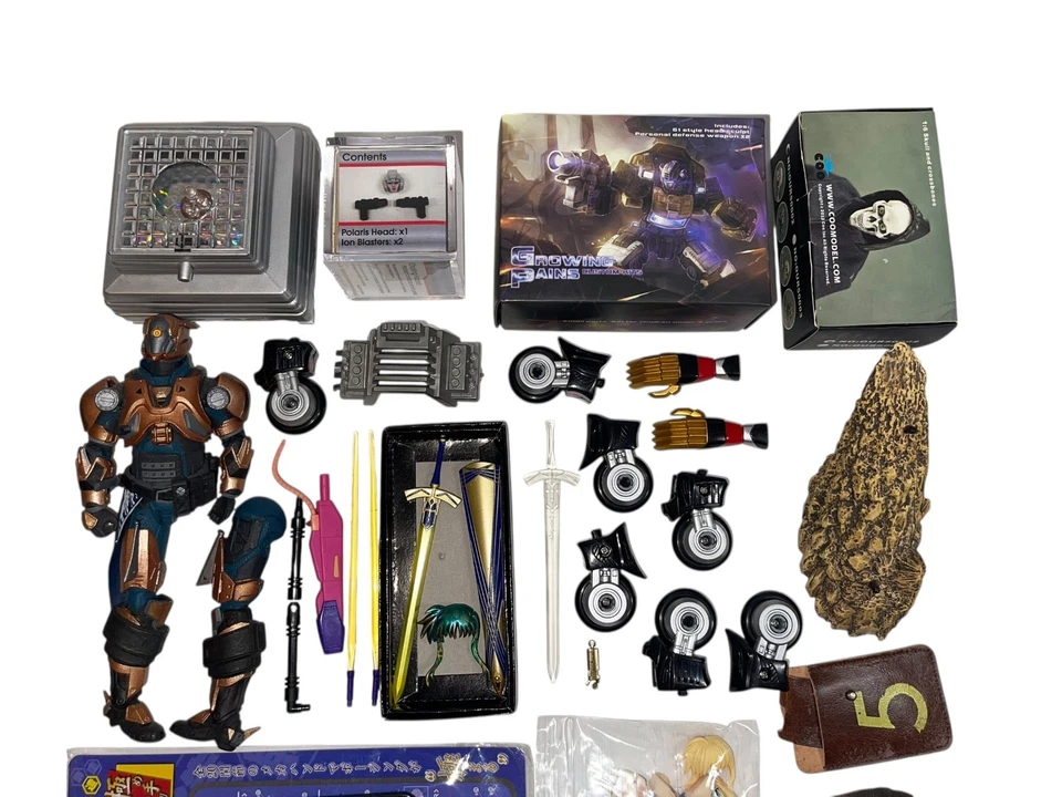 ENORME lote de piezas, armas, accesorios vintage años 80 - 2000 3,75" MIXTO ETC. Foto 3 de 4