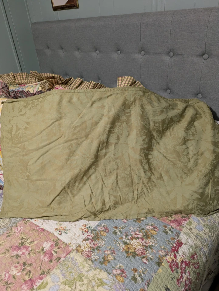 Tommy Bahama King Size 107 X 95 Green Cotton Sateen Palm Tree Print Comforter - Image 4 of 4