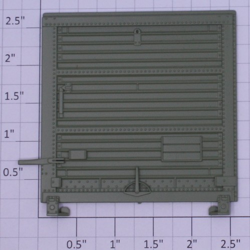 Lionel 17265-14 US Army Green 50' Boxcar Door with Guides  (10) - Picture 1 of 2
