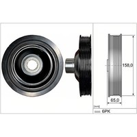 INA Riemenscheibe Kurbelwelle FüR Mercedes W204 W205 W212 W213 X/C253 M274