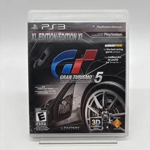 Gran Turismo 5 XL Edition (Sony PlayStation 3, PS3, 2012) CIB Complete