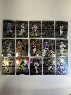 Panini 2023 Select Football 15 Card Lot with Allen Lamb Beckham Jr and rookies