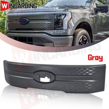 Front Lightning Pro Bumper Grille Gray For 2022 2023 2024 2025 Ford F150 F-150