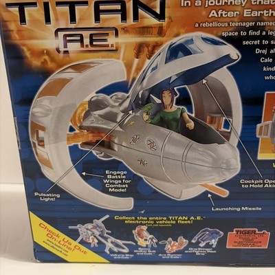 Titan AE Turbo Surge Phoenix Ship & Akima Figure New Toy Sealed