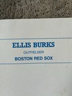 Vintage 1989 Ellis Burks 8x10 Photo Boston Red Sox Outfielder  — photo 8