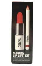 Makeup By Mario- Mario's Lip Lift Kit- Power Red-Lipstick and Lip Pencil