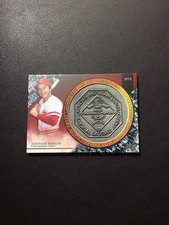 2017 Topps Update NL MVP Award Medallion Johnny Bench #MVPR-JB2 EX-NM