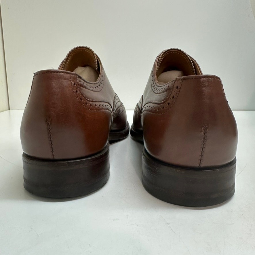 EUC Crockett & Jones x Polo Ralph Lauren Brown Calf Wingtip  display picture 3