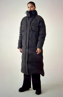 GANNI veg Daunenmantel Winter-Steppmantel Puffer Tech Coat S(XXS/XS) neu