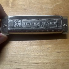 Vintage Hohner Blues Harp Harmonica Key of A Made in Germany MS Series - BH