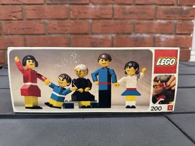 Lego 200 Family im Originalkarton - Vintage 70er Jahre Set
