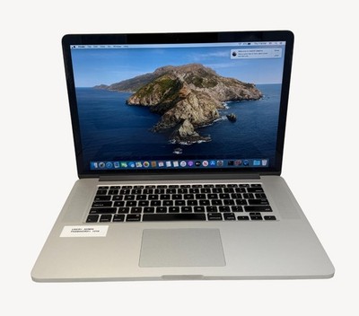 2012 Apple MacBook Pro 15'' Retina i7-3720QM 2.6GHz 8GB RAM 500GB SSD - Catalina