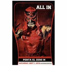 2018 All In Penta El Zero M Rc Card #14 Cero Miedo