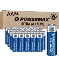 AA PowerMax Alkaline batteries 24 pack
