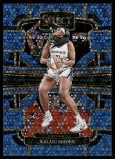 2024 Panini Select WNBA #10 Kalani Brown Light Blue Disco #/125