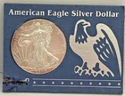 1 oz AMERICAN EAGLE WALKING LIBERTY 2015 .999 FINE SILVER DOLLAR COIN USA $1