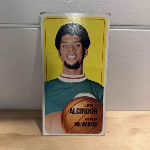 Lew Alcindor 1970-71 Topps Milwaukee Bucks Kareem Abdul-Jabbar Lakers HOF #75