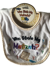 Passover Pesach Who Stole My Matzah Childs Passover Bib
