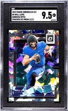2023 Chronicles Draft Picks Optic Cracked Ice Will Levis /11 #4 RC | SGC 9.5
