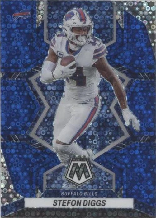 No Huddle Blue Mosaic Prizm