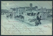 Roma Città 1899 cartolina MV1788