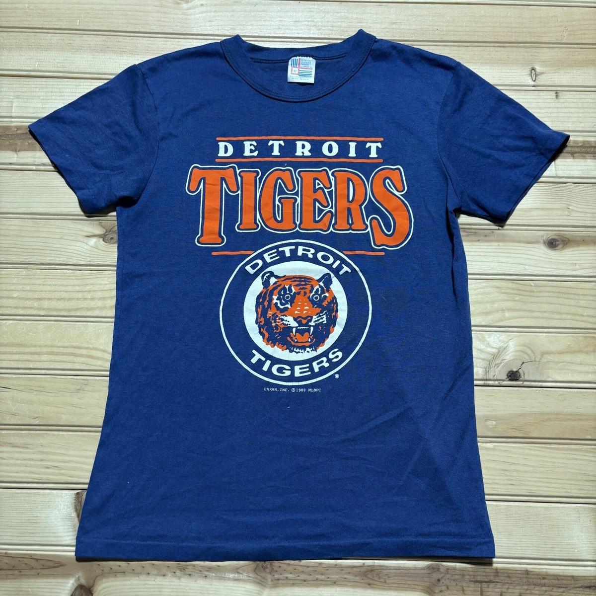 Vintage 80s Detroit Tigers MLB Baseball 1988 Single Stitch Vintage 80s Detroit Tigers MLB Baseball 1988 Single Stitch