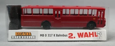BREKINA 59048 H0, 1:87 MB Mercedes-Benz O 317 K DB Bahnbus Bundesbahn - 2. Wahl! - Bild 1 von 4