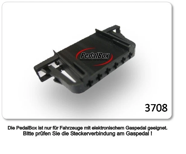 Dte Sistema Box Pedale 3S per VW Bora 1J 1999-2005 1.8L T R4 132KW Del Gas Chip - Immagine 2 di 4