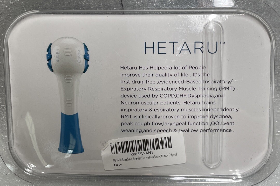 HETARU HandHeld Breathing Trainer Inspiratory/Expiratory Muscle