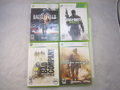 xbox 360 games lot call of duty COD Battlefield