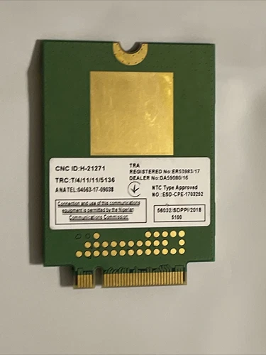 Dell DW5820e Fibocom L850-GL LTE/WCDMA 4G WWAN Card Module 284DC - Picture 3 of 3