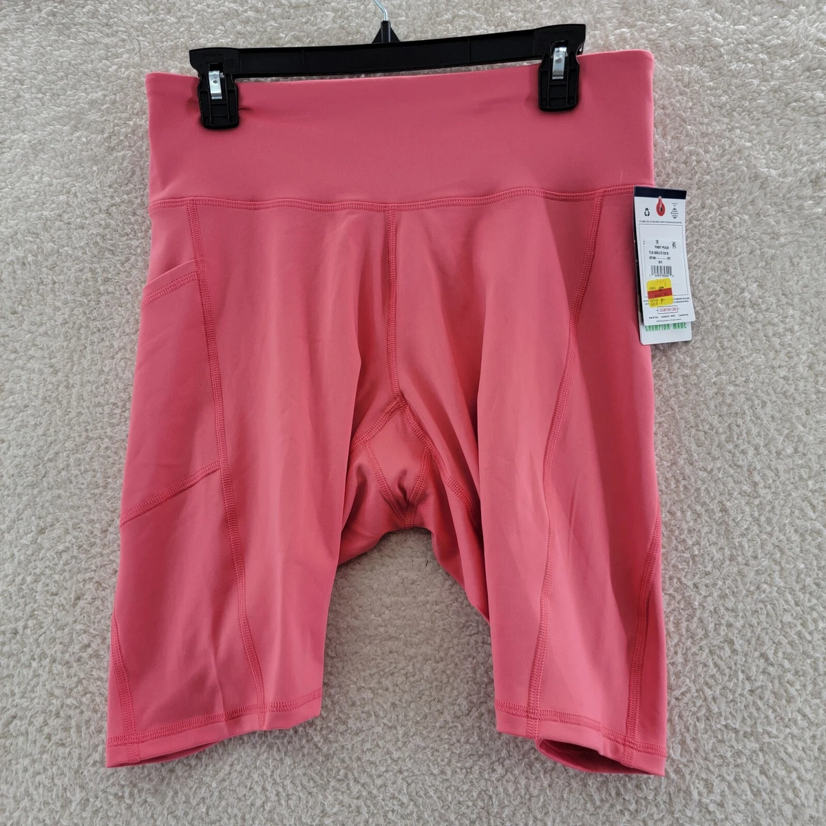 Pink champion biker shorts sale
