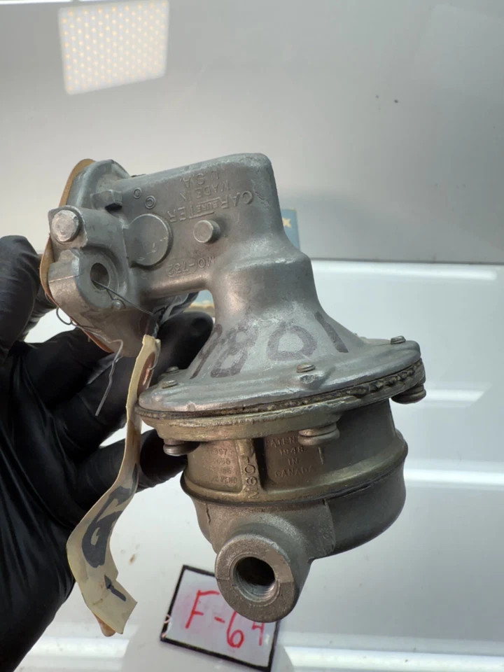 Bomba de combustible NORS Carter 1951 1952 1953-1955 Nash Statesman Rambler 9801 F-64 Foto 2 de 4