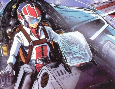 Anime macross valkyrie robotech rick hunter  Custom Playmat Mat Pad