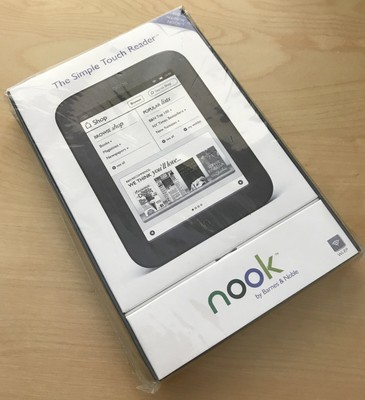 New Barnes Noble Nook Simple Touch Reader Ereader Ebook Wi Fi