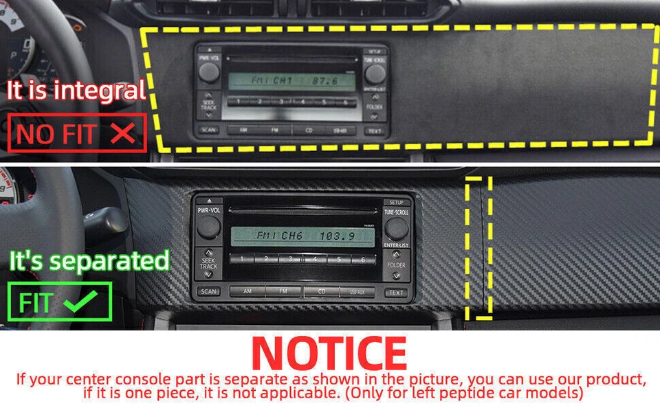 Radio estéreo para Subaru Brz Scion Frs Toyota 86 Carplay Android 12 2012-2016 NUEVO Foto 3 de 4