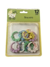 Plastic Baby Bracelets Newborn Multi-color 12 pieces
