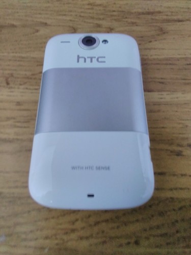 Teléfono Móvil HTC Wildfire - Plateado/Blanco, Desbloqueado, Probado - Buen Estado - Imagen 7 de 7