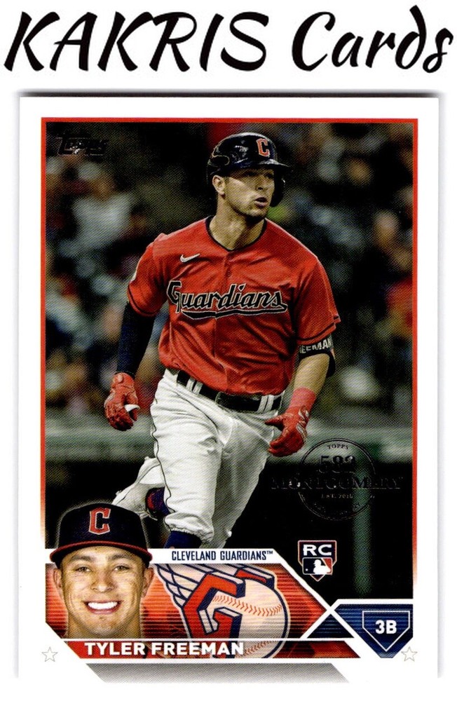 582 Montgomery Club Foil Stamped #462 Tyler Freeman RC