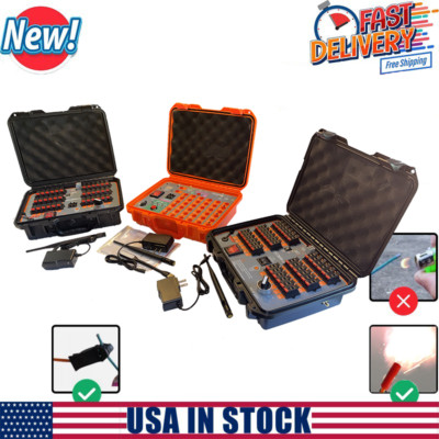 72 Cues fireworks firing system 500M Waterproof Case: 1=DB3600W12 and  2=DC36W12