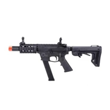 Airsoft Gas Blowback GBB Rifle TWS 9mm SBR 330 FPS 30-50 RDS BB Capacity Black
