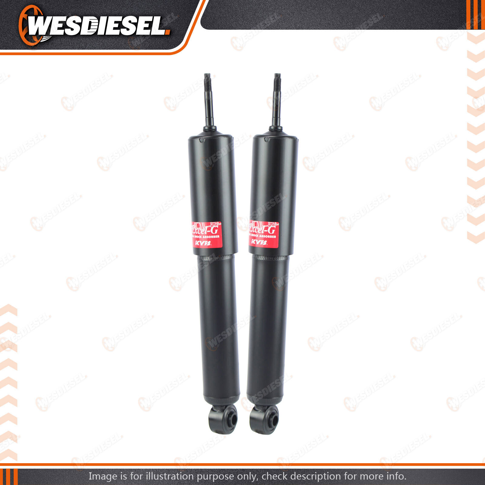 KYB Excel-G Gas Rear Shock | Ford Freestar / Mercury Monterey Van (04-07) (344467) main image 0