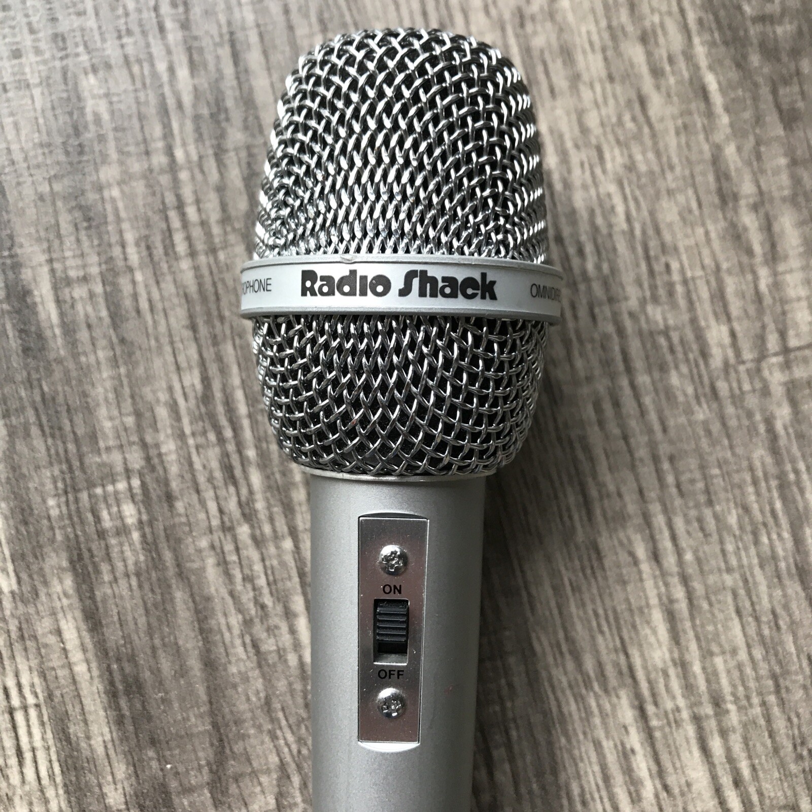 Radio Shack Omnidirectional Dynamic Microphone Model No. 333008 eBay