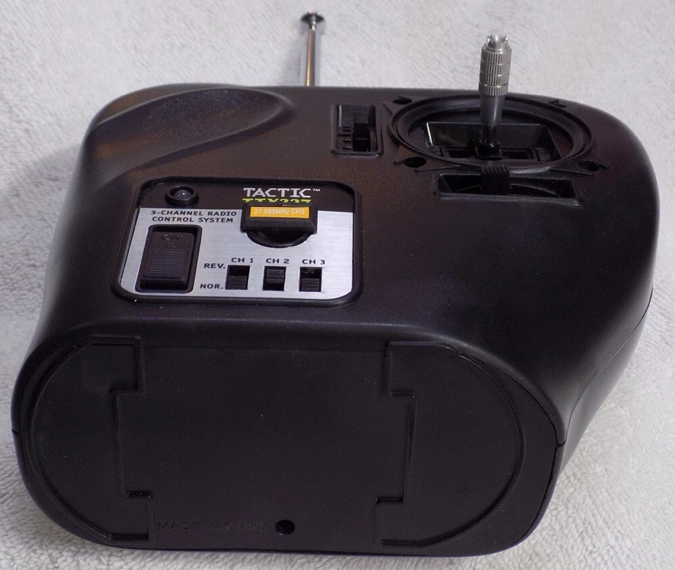 TACTIC TTX327 3-Channel Radio Controller Transmitter Remote * RC 27.095 MHz - Image 3 of 4