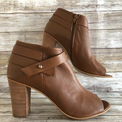 steve madden open toe ankle boots