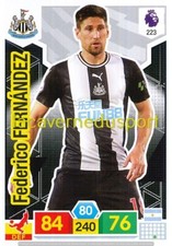 223 FEDERI FERNANDEZ NEWCASTLE UNITED PANINI PREMIER LEAGUE 2019 2020 ADRENALYN